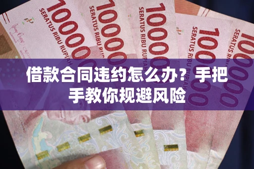 济南借款合同违约怎么办？手把手教你规避风险