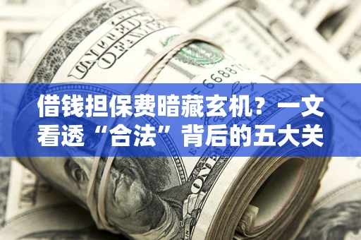 济南借钱担保费暗藏玄机？一文看透“合法”背后的五大关键陷阱