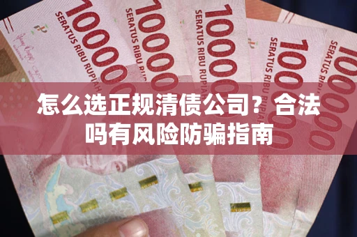 济南怎么选正规清债公司？合法吗有风险防骗指南